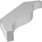 Ekena Millwork 4-in. W x 28-in. D x 34-in. H Funston Architectural Grade PVC Knee Brace BRCP04X28X34FST - alternate 2
